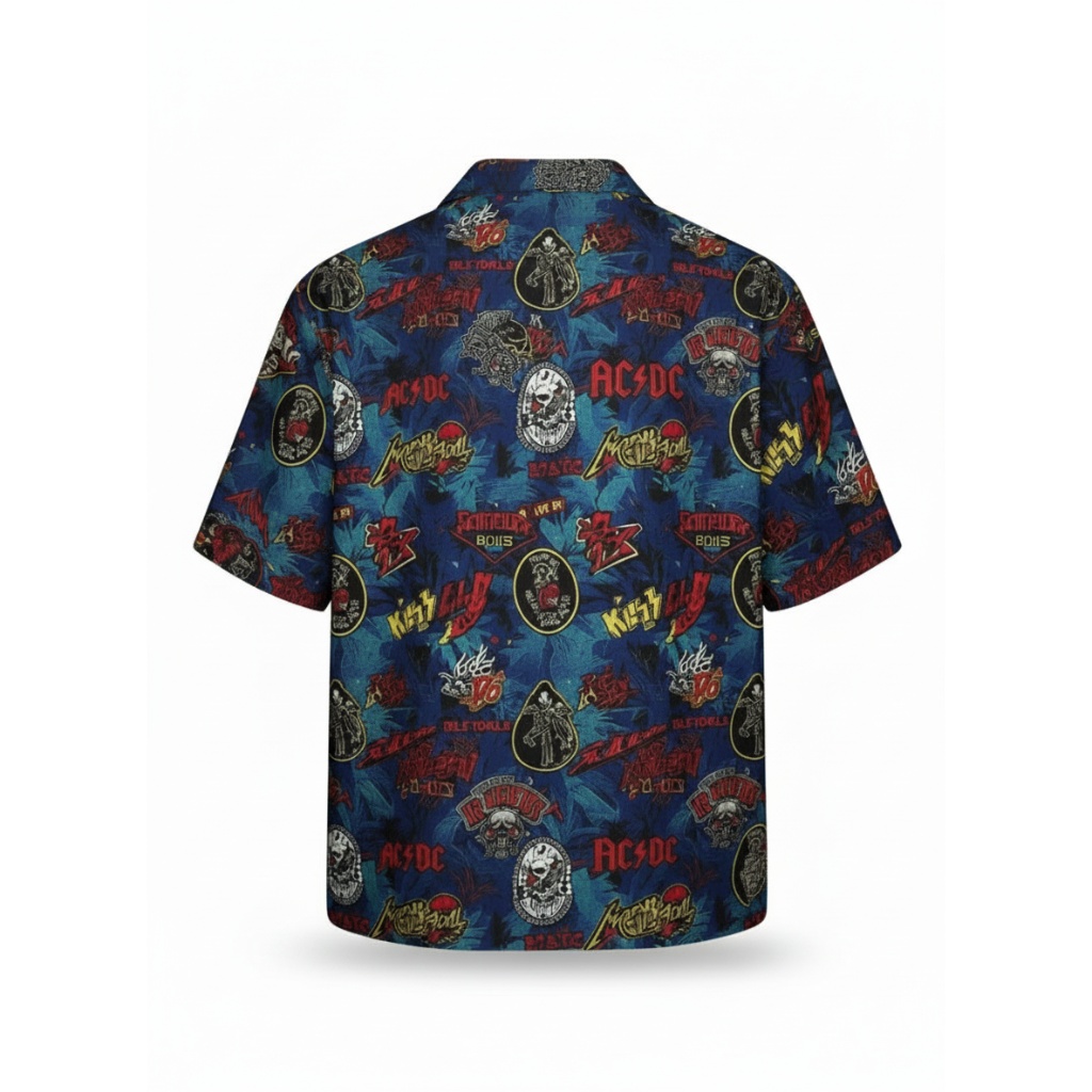 Blue Rock Band Hawaiian Shirt Summer 2024 Metal Legends Blue Rock Band Hawaiian Shirt Summer 2024 Metal Legends