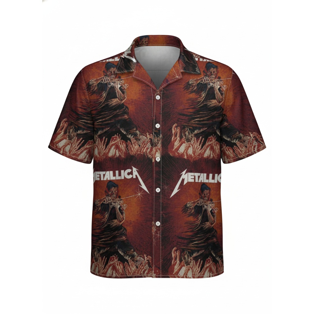 Metallica Band Album Art Hawaiian Shirt