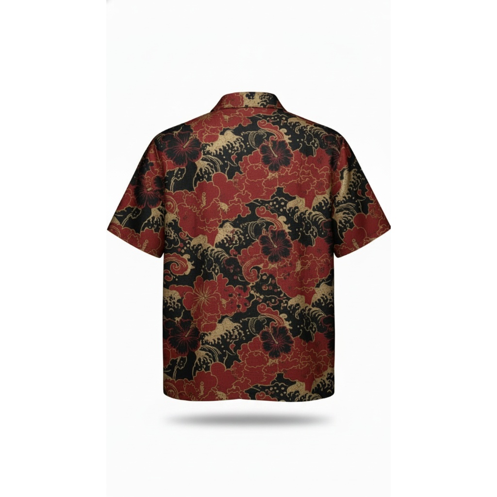 Metallica Club 2010 Hawaiian Shirt Red Floral Skull Design Metallica Club 2010 Hawaiian Shirt Red Floral Skull Design