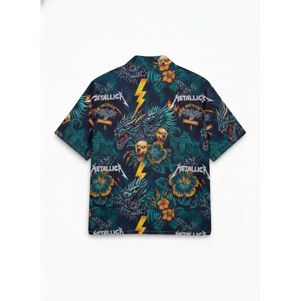 Metallica Master Of Puppets Hawaiian Shirt Dark Blue Dragon Metallica Master Of Puppets Hawaiian Shirt Dark Blue Dragon