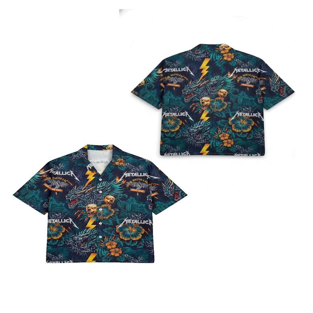 Metallica Master Of Puppets Hawaiian Shirt Dark Blue Dragon Metallica Master Of Puppets Hawaiian Shirt Dark Blue Dragon